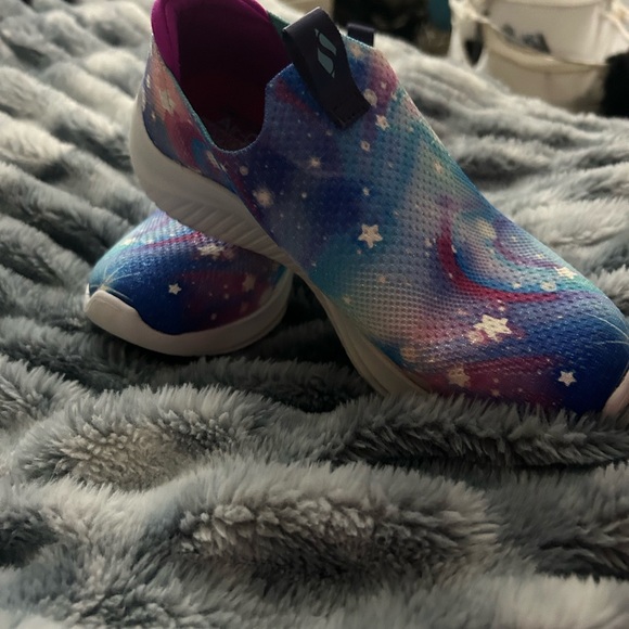 Skechers Kids' Galaxy Slip-On Shoes - Multicolor - Picture 3 of 5